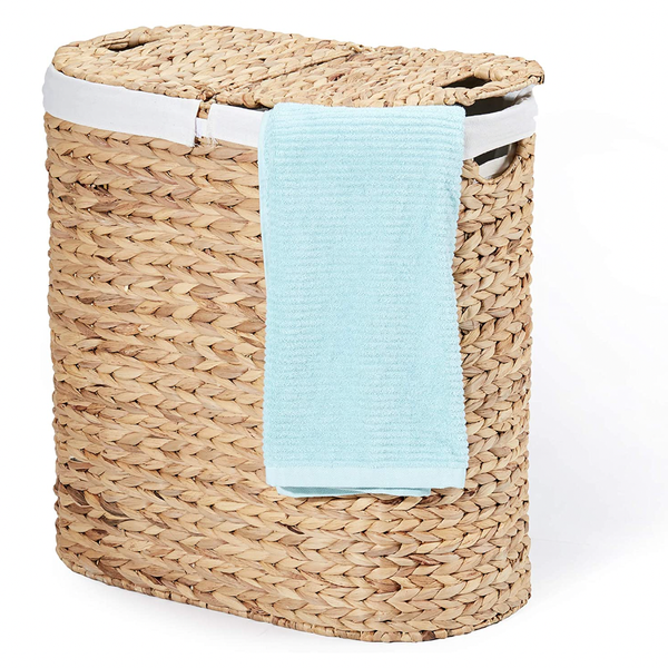 9 Best Laundry Baskets And Hampers 2022, Large Wooden Laundry Basket With Lid