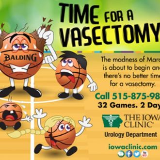 Men Now Scheduling Vasectomies As Excuse to Stay Home and Watch March  Madness