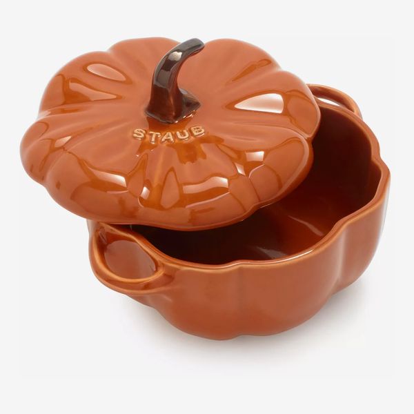 Staub Mini Stoneware Pumpkin Cocotte