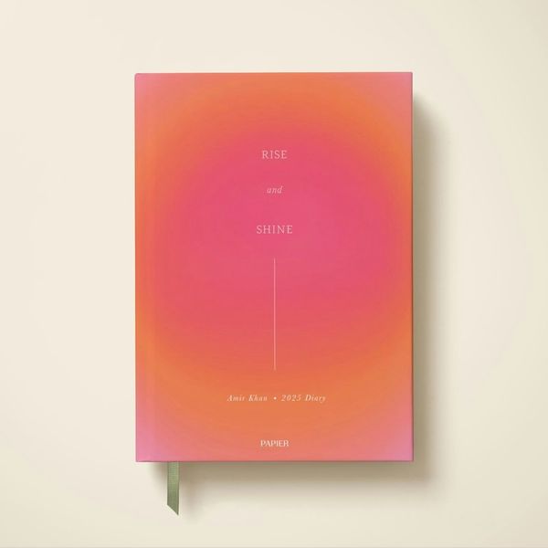 Papier Rise and Shine Hardcover 2025 Weekly Planner