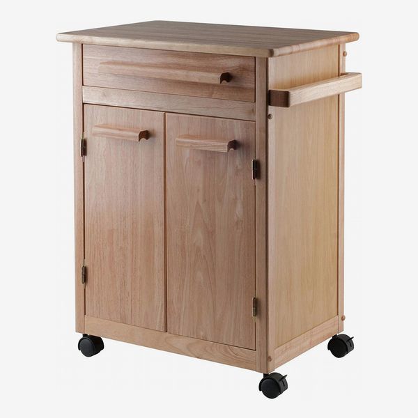 13 Best Kitchen Carts And Portable, Small Kitchen Island With Spice Rack