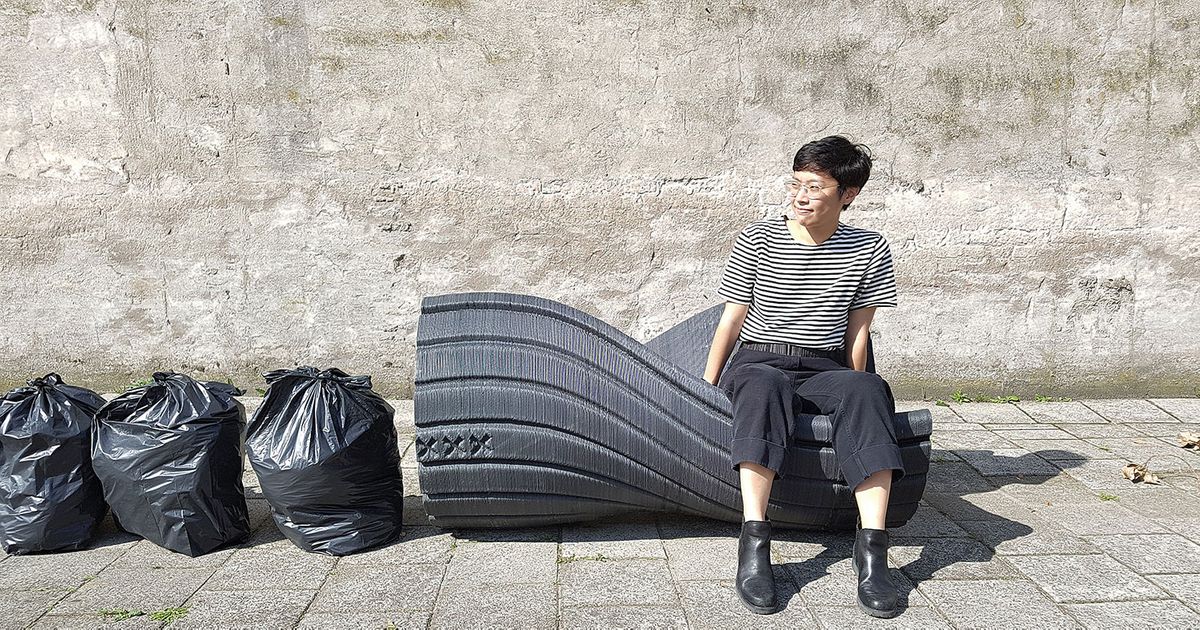 Amsterdam Turns Plastic Trash Into Furniture