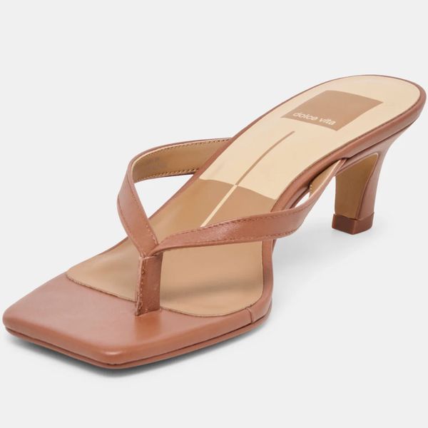 Dolce Vita Ramia Heels Cognac Leather