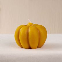 Slow Roads Beeswax Pumpkin Candle