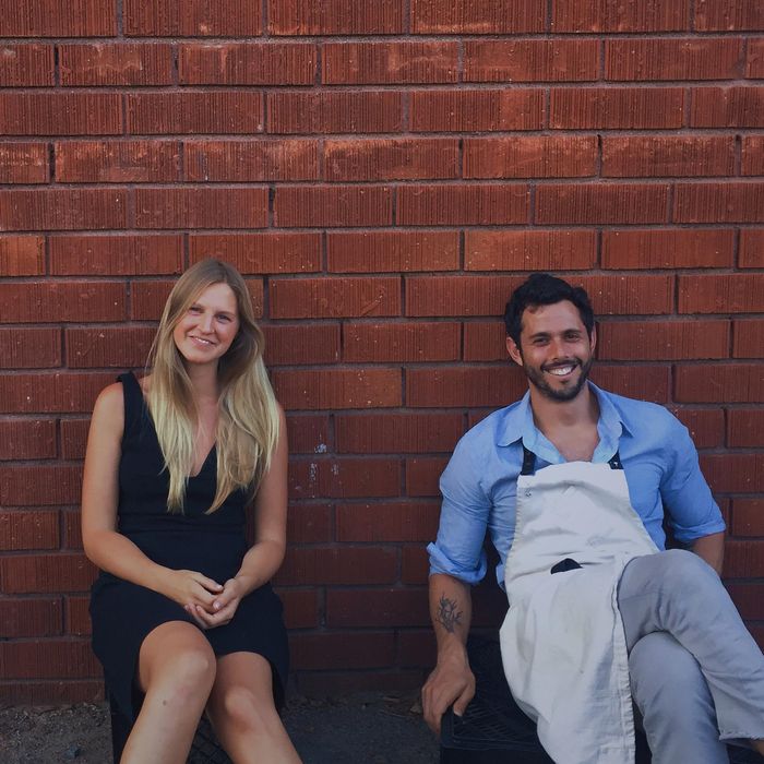 Alma co-owners Ashleigh Parsons and Ari Taymor.
