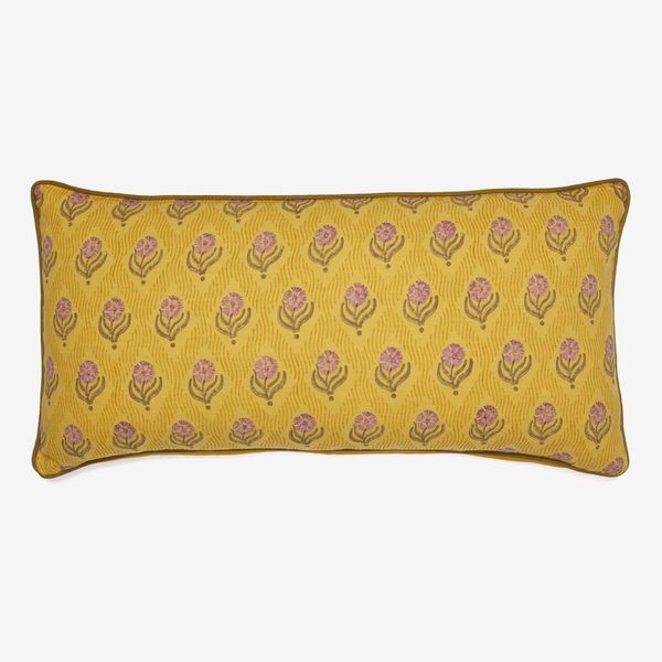 Block Shop Textiles Carnations Bolster