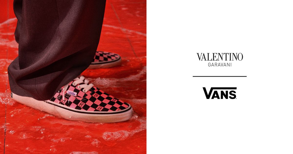 The Valentino Garavani and Vans Collab Is Finally Here