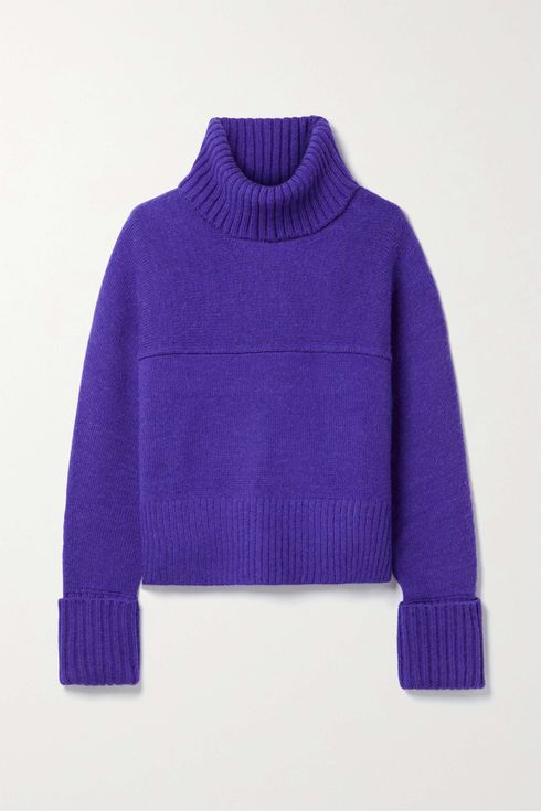 Christopher John Rogers Knitted Turtleneck Sweater