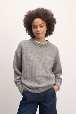 Everlane The Cocoon Crew in Alpaca