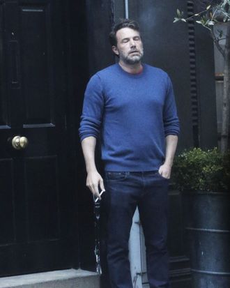 Ben Affleck Smoking Through the Pain of Existence