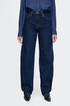 Gap High Rise Barrel Jeans