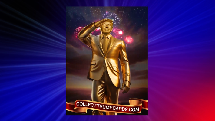 Trump Sells NFT Trading Cards With Bits of His Mugshot Suit