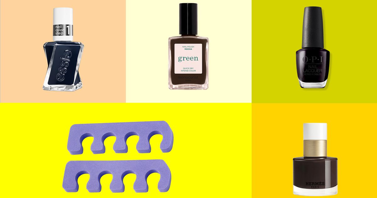 I've Been Seeing Dark Pedicures Everywhere This Summer