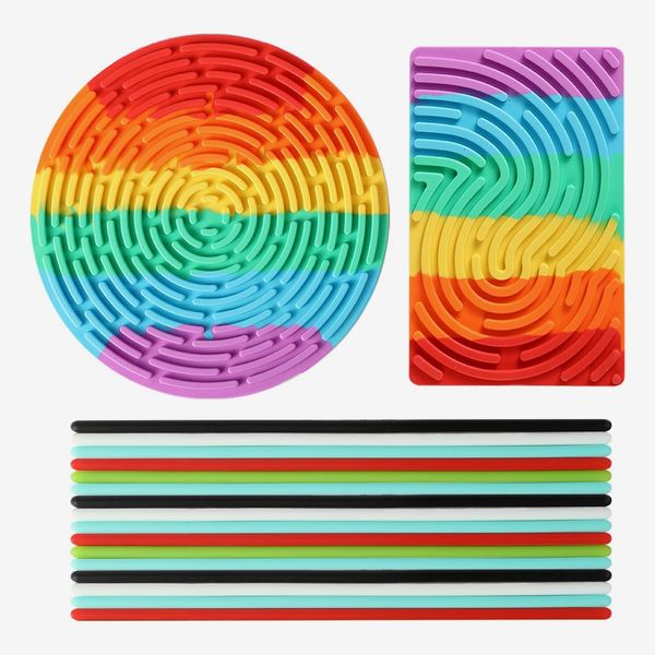 Silicone Sensory Activity Boards, Set of 2