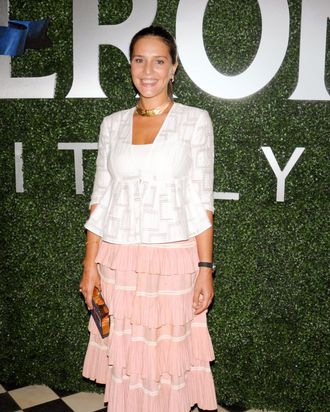 Margherita Missoni at the launch of her collaboration with Peroni.