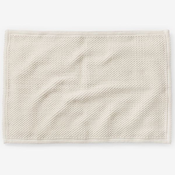 Coyuchi Pebbled Organic Cotton Bath Mat