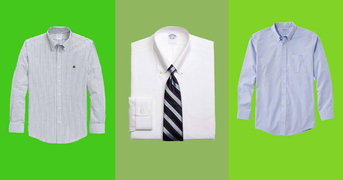 Essentials Men's Regular-Fit Short-Sleeve Pocket Oxford Shirt