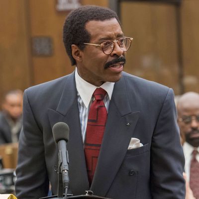 THE PEOPLE v. O.J. SIMPSON: AMERICAN CRIME STORY “The “Verdict” Episode 110 (Airs Tuesday, April 5, 10:00 pm/ep) -- Pictured: Courtney B. Vance as Johnnie Cochran. CR: Prashant Gupta/FX