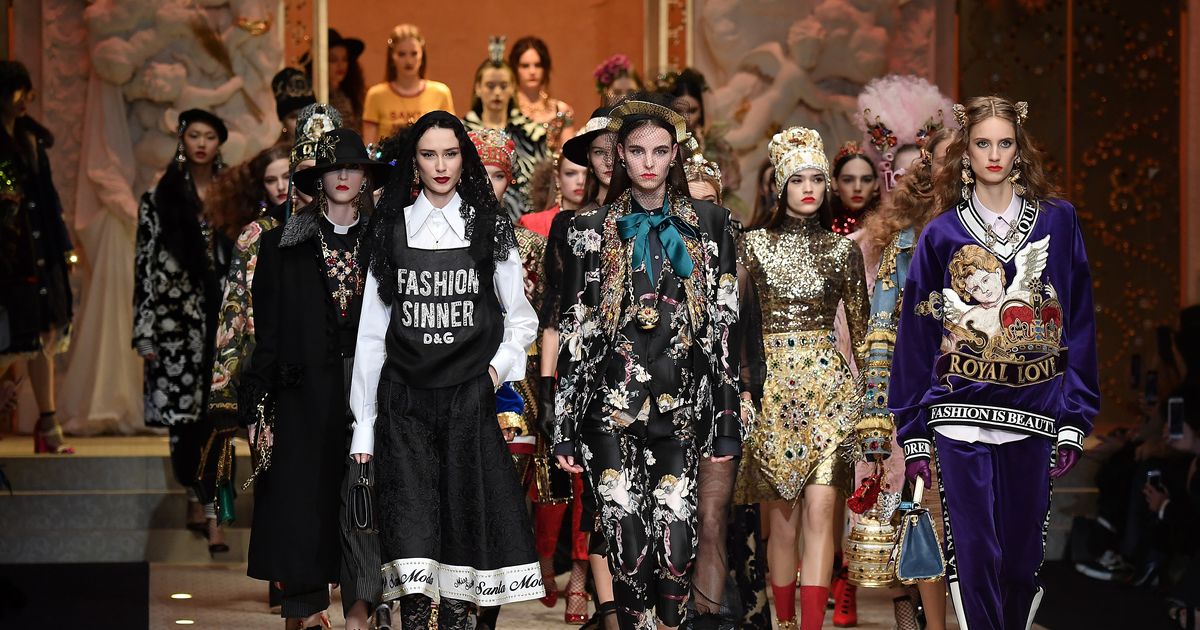 Drones Carried Handbags Down the Dolce & Gabbana Runway