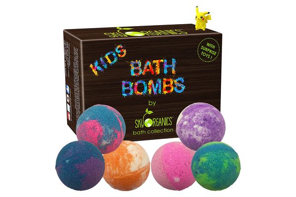 Kids Bath Bombs Gift Set With Surprise Toys