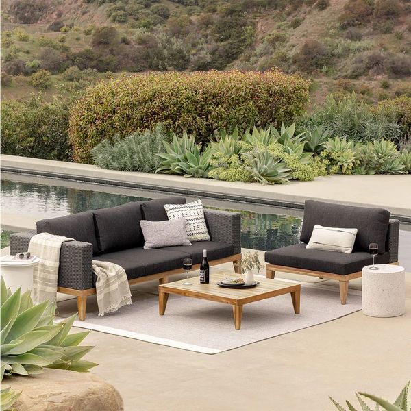 Article Urba 88.5-Inch Outdoor Sofa Set