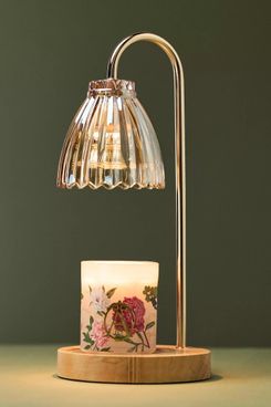 Anthropologie Le Pearl Candle Warmer Lamp