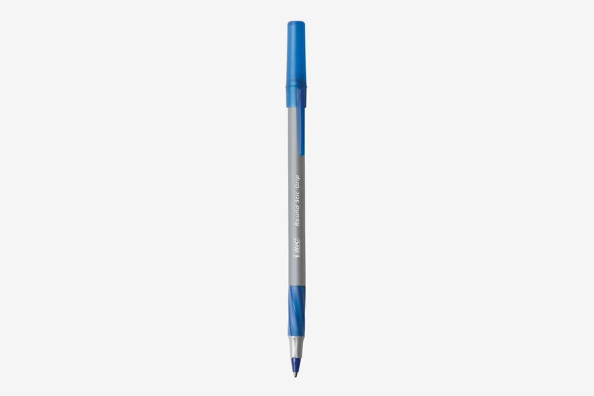 10 x Quality Black Medium Tip Ball Point Biro Pens 