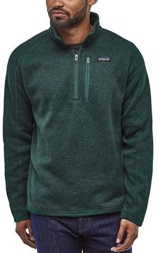 Patagonia Men’s Better Sweater 1/4-Zip Fleece Jacket (Piki Green)