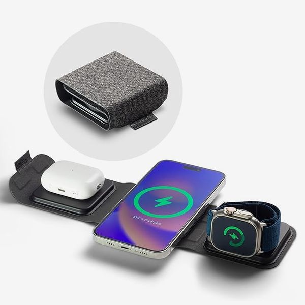 Chargeur de voyage Mophie 3-en-1 avec Magsafe