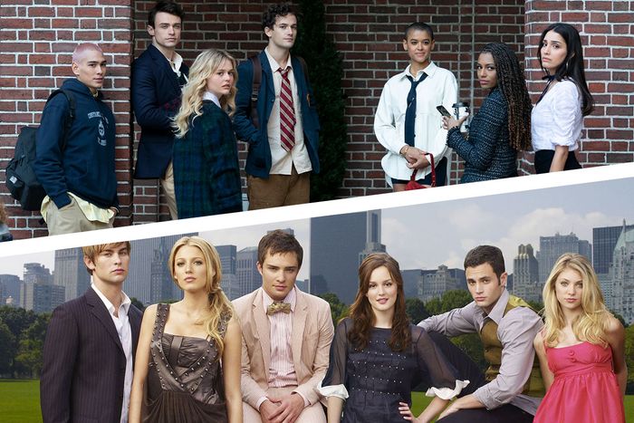 gossip girl cast photoshoot