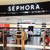 The Sephora store is open in a mall