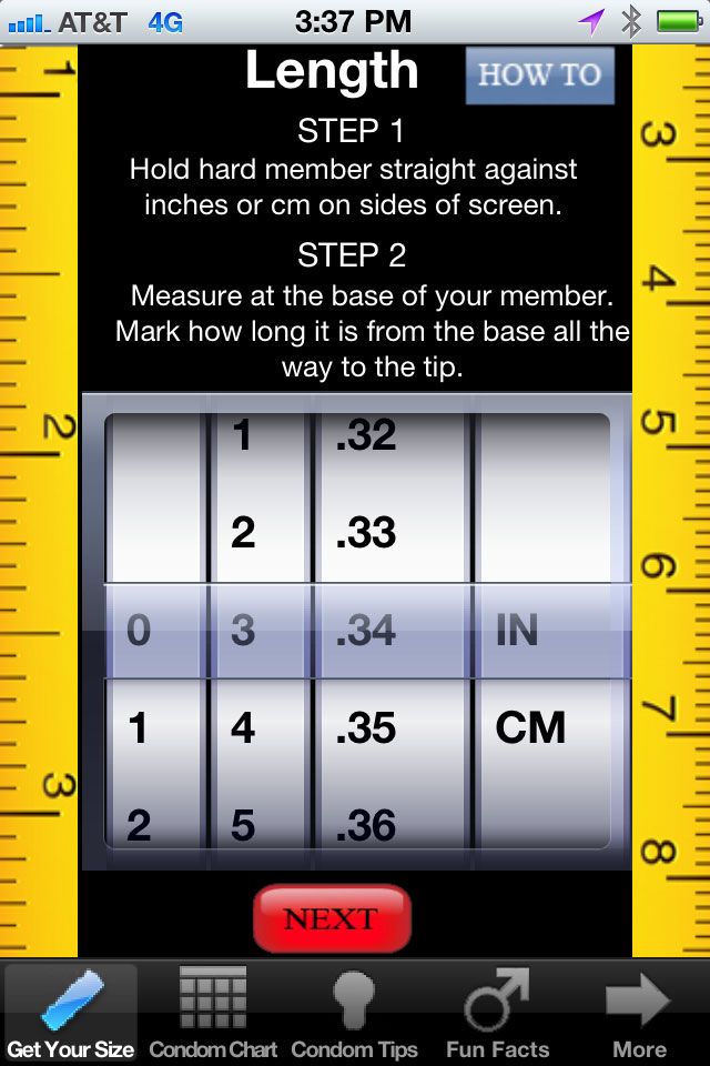 Have you ever had a woman insist on measuring your length and forth to verify your penis size claims