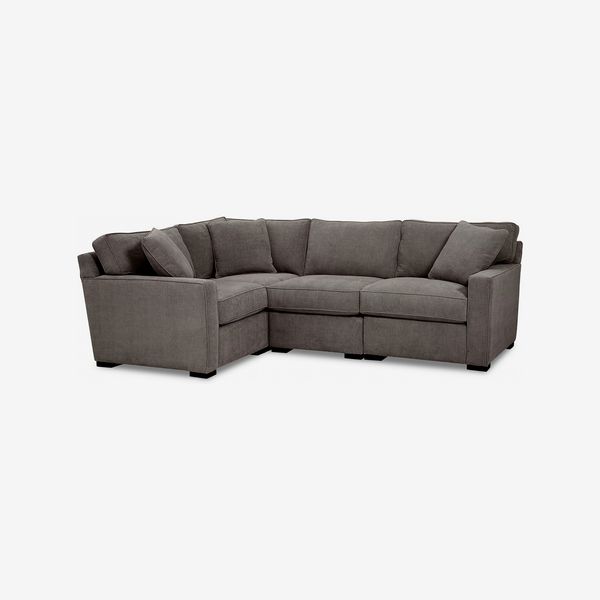 Radley Fabric 4-Piece Sectional Sofa with Corner Piece