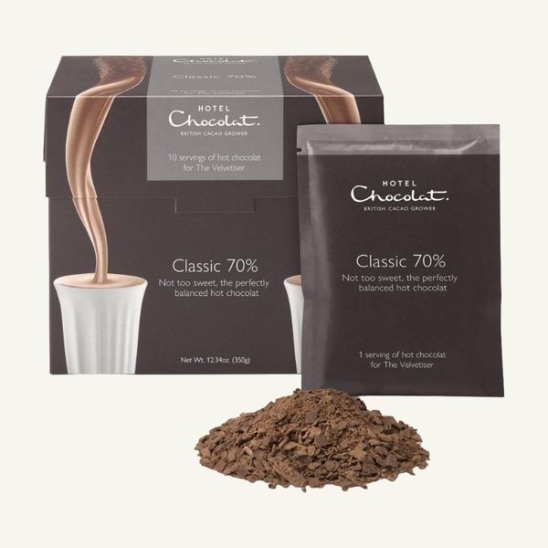 Hotel Chocolat Classic 70% Hot Chocolate Flakes