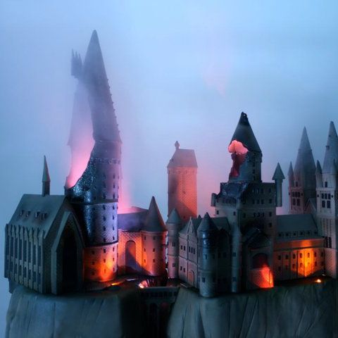 Hogwarts, in cake form.