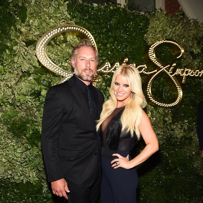 Jessica Simpson Thanks Husband for Her 'Porn Star Name'