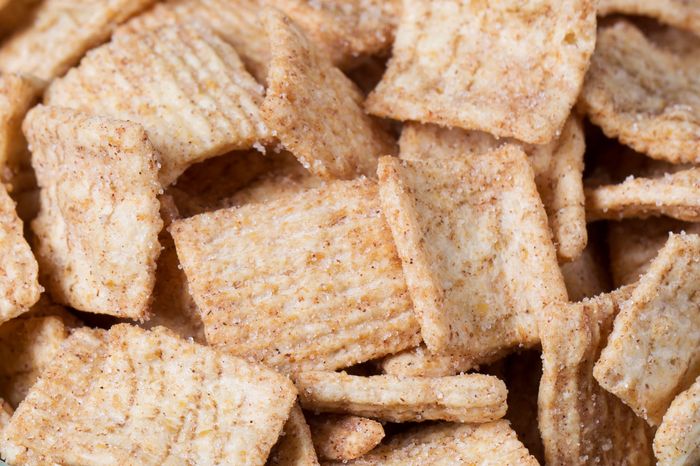 Close-up of Cinnamon Toast Crunch