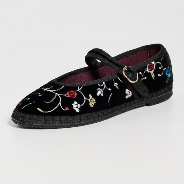 Flabelus x Sea Priscilla Mary Jane Flats