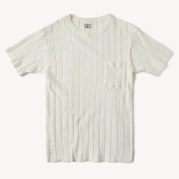 Militora Lot 105 Drop Needle Ribbed Pocket T-Shirt