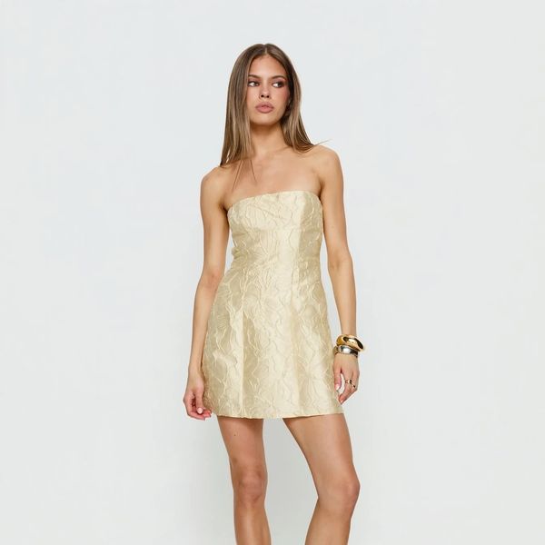 Princess Polly Cross Your Heart Strapless Mini Dress