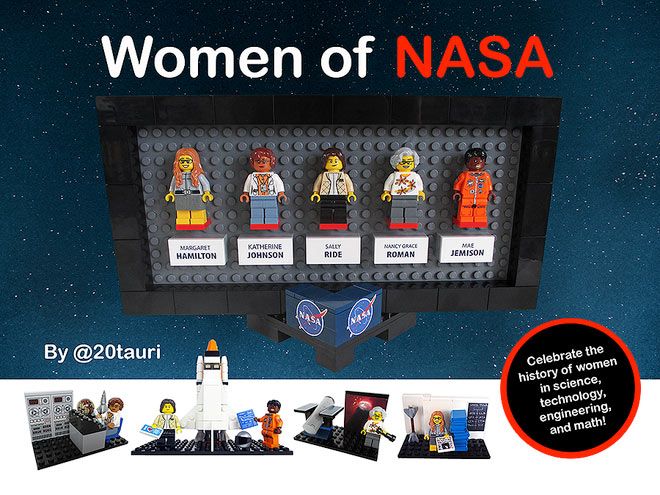 Real Stories of LEGO's Women of NASA