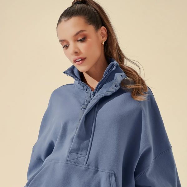 Popflex Ooey Gooey Half Zip Sweater