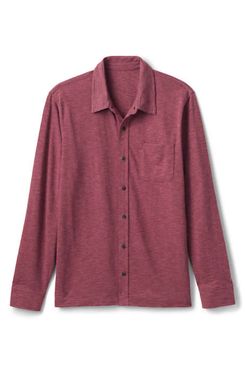 Buy Textured Formal Shirt with Long Sleeves and Button Closure