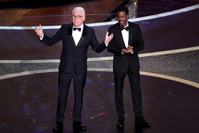 Steve Martin and Chris Rock at the 92nd Academy Awards