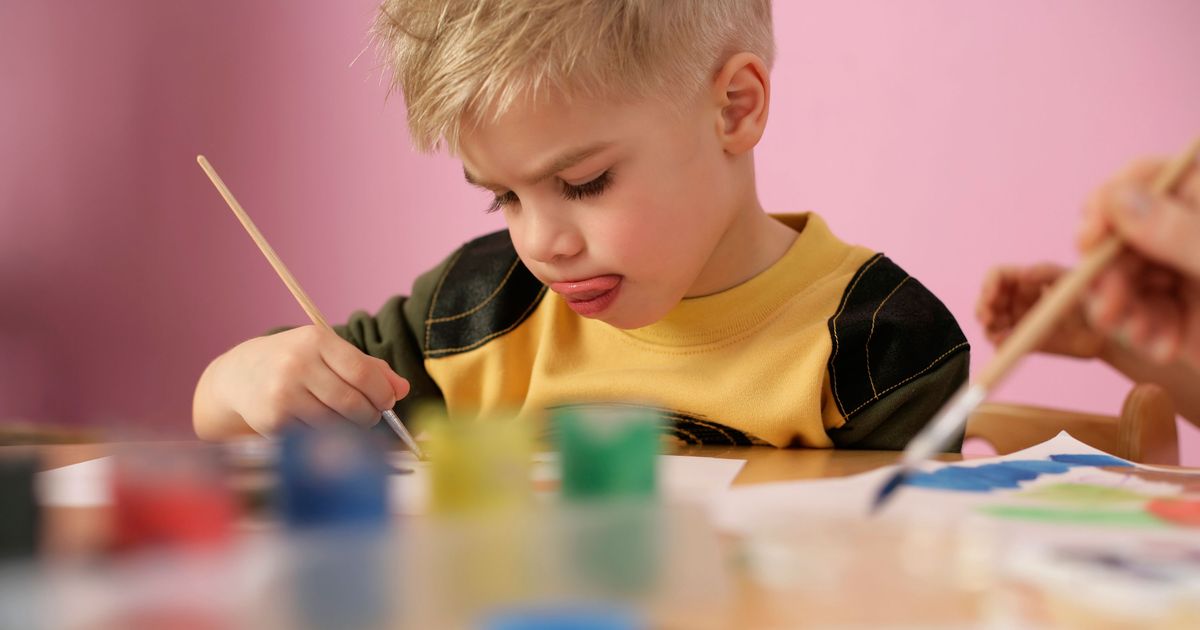 Why Do Kids Stick Out Their Tongues When They’re Concentrating?