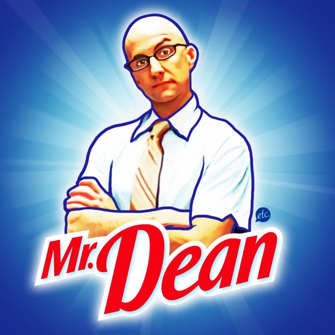 See Community's Dean Pelton As Mr. Clean