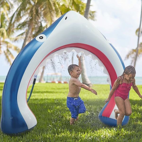 West Elm Inflatable Shark Sprinkler