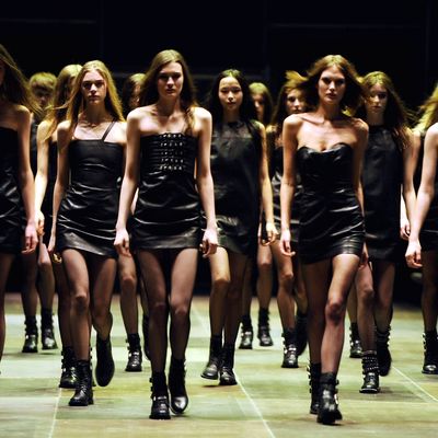 Saint Laurent's finale.