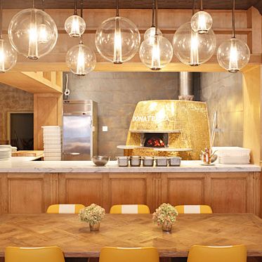 Donatella's signature gold oven is now red.