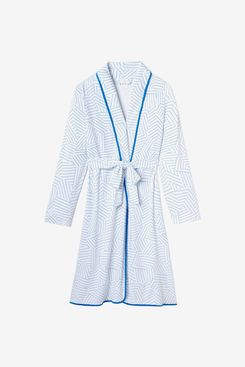 printed bathrobe for women